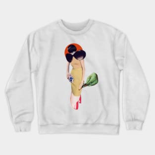 Shopping Girl Crewneck Sweatshirt